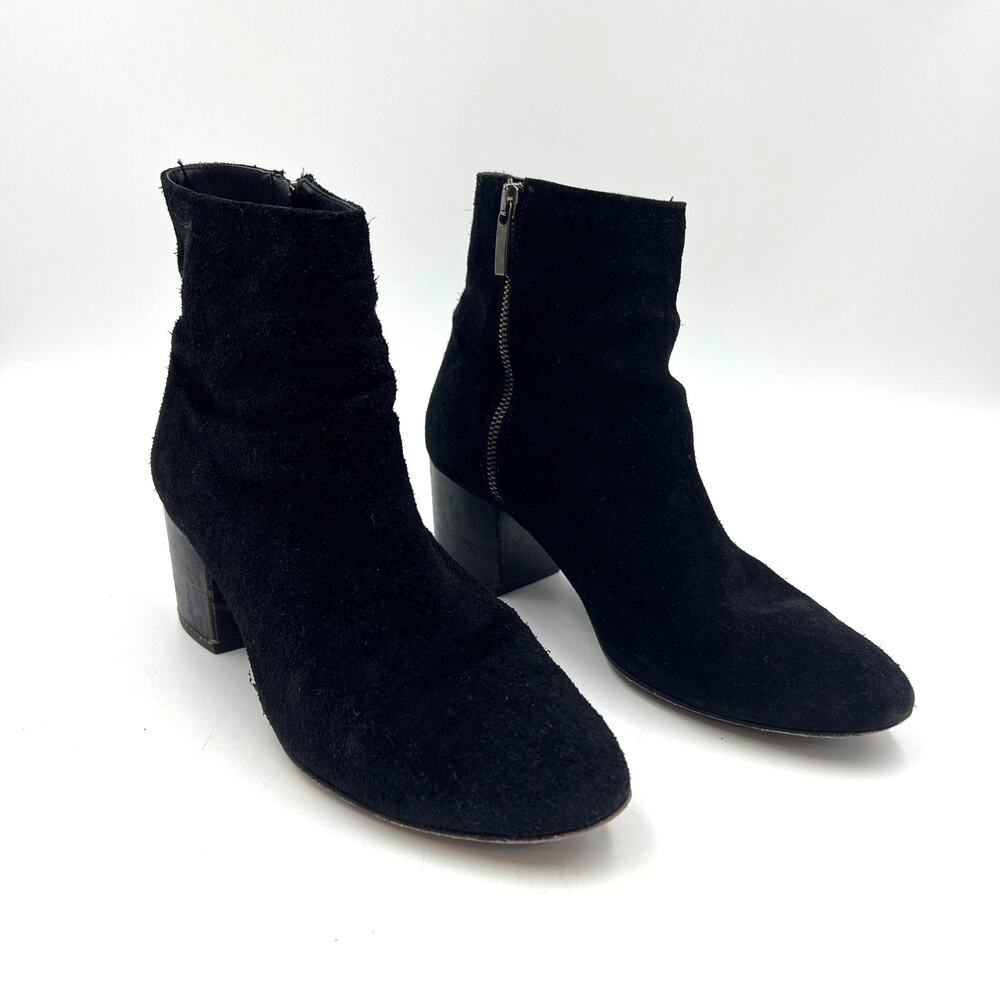 Thursday Boot Company Paloma Booties Black Suede Boots